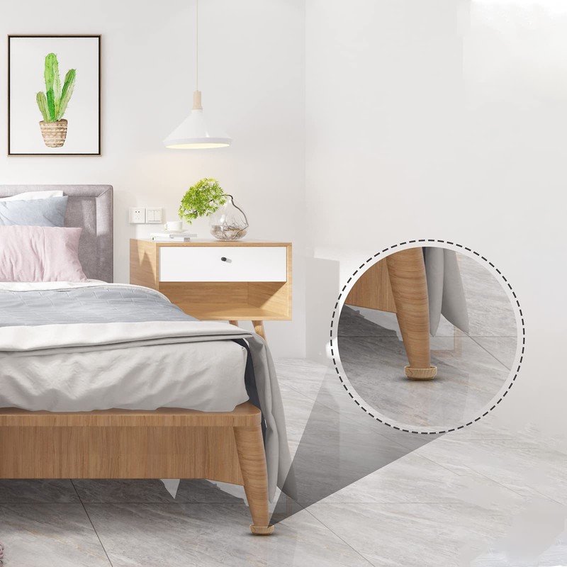 Felt Floor Cups 60mm/ 2.4 Inch Round Furniture Felt Castors