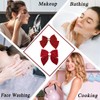 XURJUMI Pack of 2 Women's Hair Bows, Velvet Satin Bow,