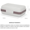 Jabón de Viaje, Bandeja de Jabón de Baño Portátil con