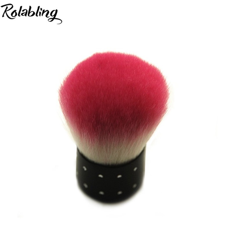 Rolabling Soft Nail Art Dust Remover Powder Brush Nail Dust