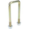 2 Pack M10 40mm x 110mm U-Bolt N-Bolt for Trailers