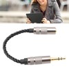 3.5 Male to 2.5 Female Adapter Portable Silver Plated Copper
