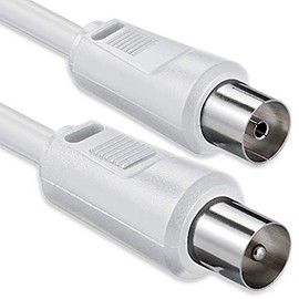 1aTTack.de Aerial Cable with Coaxial F-Connector Type Male to Female with One, Two, Three, or Fourfold Shielding 75 dB 85 dB 100 dB 110 dB 120 dB 125 dB
