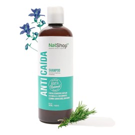Natshop Shampoo Natural Anticaída Control Caida 500ml Romero