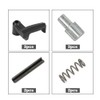 CHEDA Light & Right Black Vent Window Handles Locks Compatible