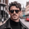 WOODONLY Aviator Wood Polarized Sunglasses - Cool Style Wooden Sun