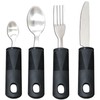 Disability Aids Easy Grip Cutlery Set of 4 – Extra