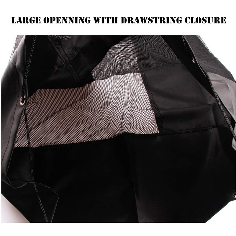 SUBZHAOYI 10-15 Ball Net Bag Extra Large Football Basketball Storage