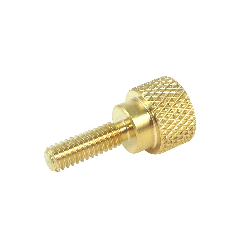 10 Pack 8-32 x 1/2 Inch Threads Solid Brass Diamond