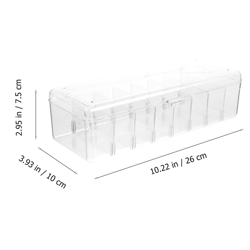 Cabilock Business Card Display Case Card Storage Box Organizer with