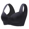 Women's Front Closure Bras Posture Full Coverage No Underwire Unlined