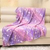 Yeqivo Cuddly Blanket, Glow in the Dark Children's Blanket, Fleece