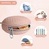 Funda protectora de silicona para chupete, Contenedor de chupete para
