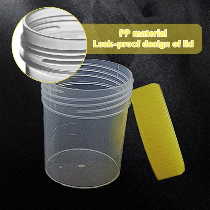 5 Pieces of 60Ml Sample Cups and 1 Blank Label,