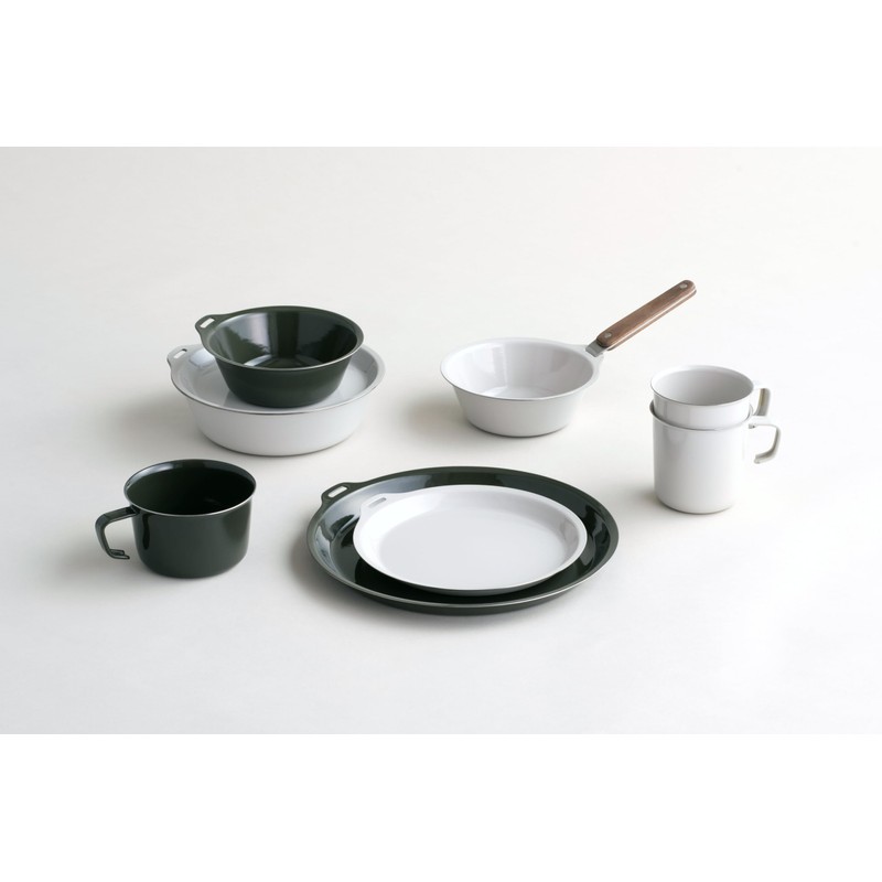 Kinto Foris Enamel Enamel KINTO (Sand Beige, Bowl 5.7 inches