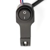 6v 12v Waterproof Handlebar Mount Metal Switch For Scooters Control