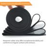 DOBTIM Thick Solid Neoprene Rubber Strips 1/4 (.250)" Thick X