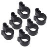 50pcs Irrigation Tubing Clips Wire Cable Clamps Adjustable Stand S