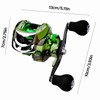 Left Hand Baitcasting Reel 18+1 BB Bearings Portable Fishing Reel