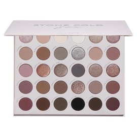 ColourPop Stone Cold Fox Eyeshadow Palette - 30 Pan Cool Tone Eye Makeup Palette with Matte & Metallic Finishes - High-Pigment Eye Makeup with a Long-Wearing Formula (1.16 oz)