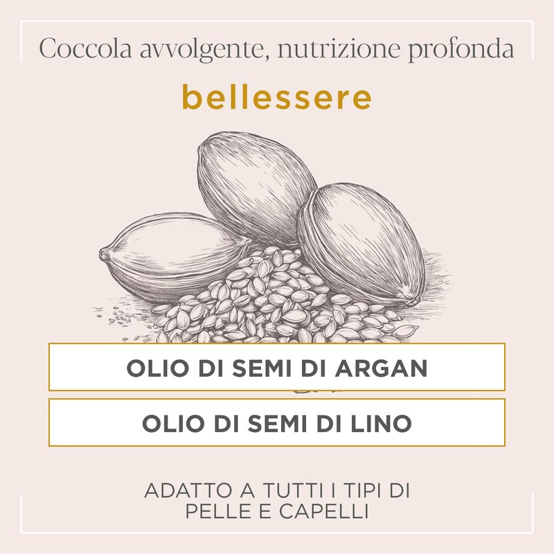 Actyva Bellessere Velvety Shampoo Body and Hair Shower with Argan
