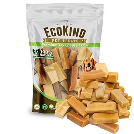 EcoKind Pet Treats Gold Yak Dog Chews | Great for Dogs, Treat for Dogs, Keeps Dogs Busy & Enjoying, Indoors & Outdoor Use - 5 lb. Bag
