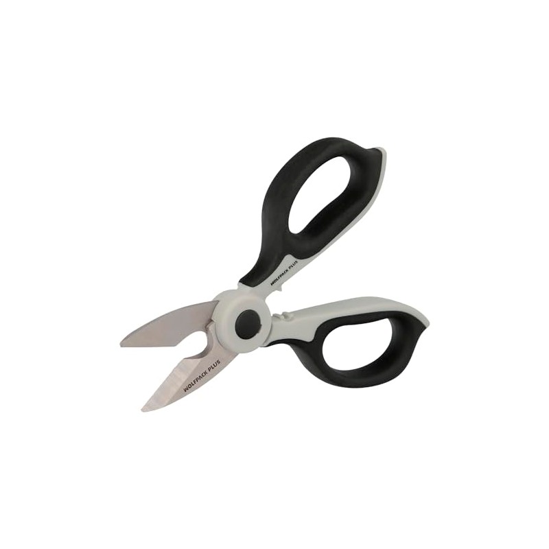 Electrician Scissors 155 mm. TPR Plus No Tension Handle, Stainless