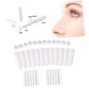 FOMIYES 12sets Reusable Nasal Cotton Core Essential Oil Tube Odorless