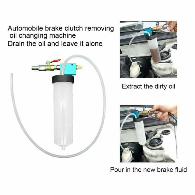 Car Vehicle Vacuum Brake Bleeder Tank Fluid Oil Change Pump