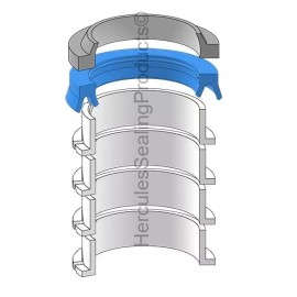 Hercules 017-600-63K Seal Kit Fits HYVA Telescopic