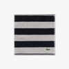 Lacoste Large Border Towel Handkerchief LN002J Gray 00, gray