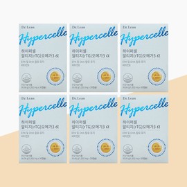 Dr.Lin Hypercell RTG (rTG) Omega 3 Alpha 1,202mg x 30 capsules x 6 boxes / 닥터린 하이퍼셀 알티지(rTG) 오메가3 알파 1,202mg x 30캡슐 x 6박스