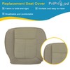 Priprilod Cloth Tan Front Driver Side Bottom Replacement Seat Cover