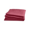 Emma Barclay Chequers - Jacquard Napkins in Wine - 17x17