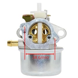 214661 Carburetor Compatible With Briggs And Stratton Nikki 214661 499059 497586 792253 On 5HP 6HP 6.5HP 6.7HP Craftsman Pressure Washer