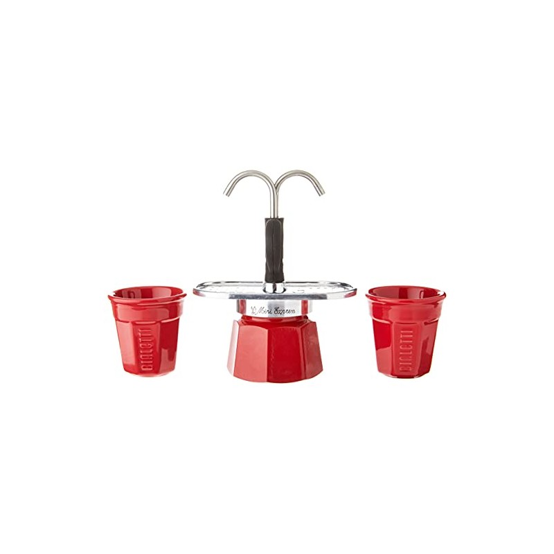 Bialetti - Mini Express Color: Moka Set includes Coffee Maker