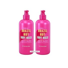 Brazil Nut Body Wash Trader joe made with Coconut oil and shea butter, 16 oz each, Pack of 2
