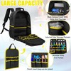 LASUK Tool Backpack, Heavy Duty Tool Bag with Padded Shoulder