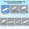 Anautin 100ft Starlink Gen 3 Cable - 6.5/75/100/150ft High-Speed Weatherproof