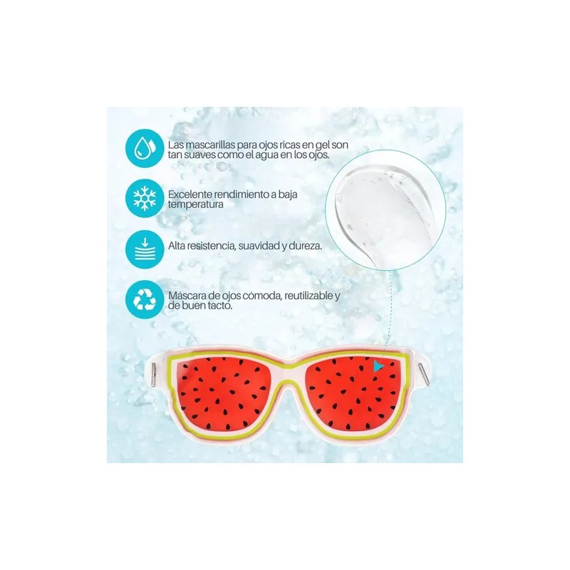Gel Para Ojeras, Antifaz De Contorno Ojos Fatiga Inchazon F