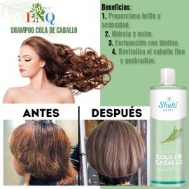 Shampoo Sheló Nabel Cola Caballo 950 Crecimiento