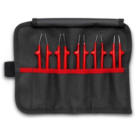 KNIPEX Universal Tweezers Set Insulated 5-Piece 90 mm 92 00 04