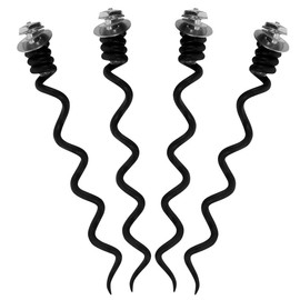 HOLIDYOYO 4Pcs Metal Spiral Corkscrew Replacement Bits for Wine Bottle Opener - Precision Design for Easy Installation and Compatibility with Various Caps