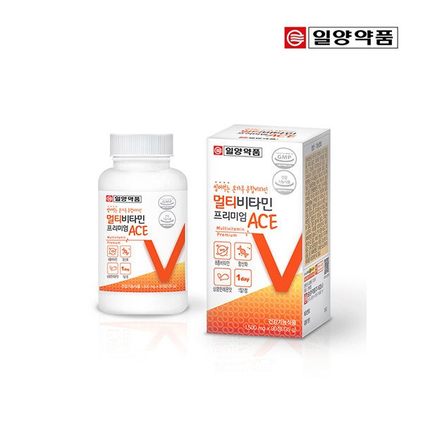 Ilyang Pharmaceutical Ilyang Multivitamin Premium ACE (3 months supply) / 일양약품  일양 멀티비타민 프리미엄 ACE (3개월분)