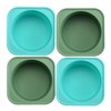 KEVJES Silicone Dough Proofing Proving Containers with Air-tight Lids-4 pack-500ml