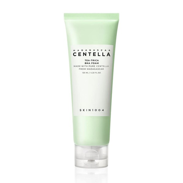 SKIN1004 Madagascar Centella Tea-Trica BHA Foam 4.22 onzas líquidas |