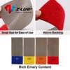 Z-LEAP Diamond Paper Sheet Electroplated Sandpaper Hook and Loop Nylon