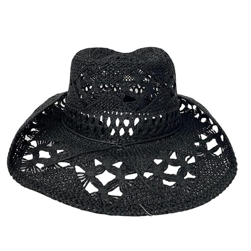 Peter Grimm Black NETO Peter Grimm's Drifter Cowboy Hat