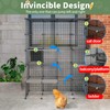 Oneluck Outdoor Cat House Cages Enclosure with Super Large Enter