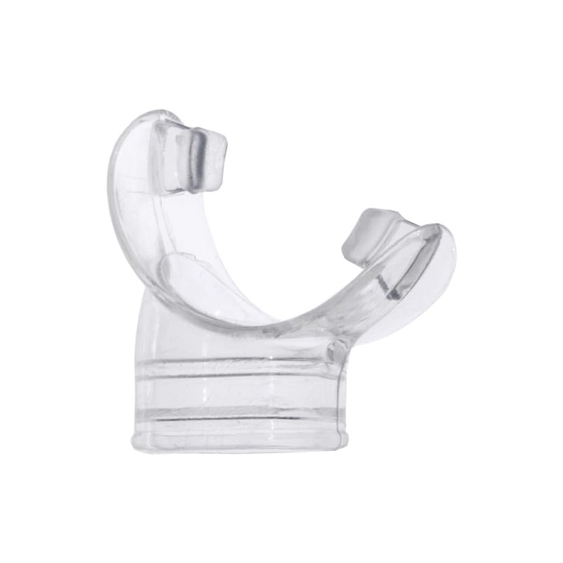 Cressi Mouthpiece Clear Gamma/Sigma - Original Mouthpiece for Snorkel Gamma